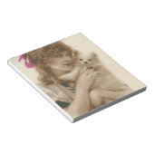 Bloc-note Photo antique Victorian Woman and Dog (Incliné)