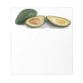 Bloc-note Photo d'Avocados sur (Devant)