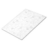 Bloc-note photo en noir et blanc d'une personne tenant une c (Incliné)