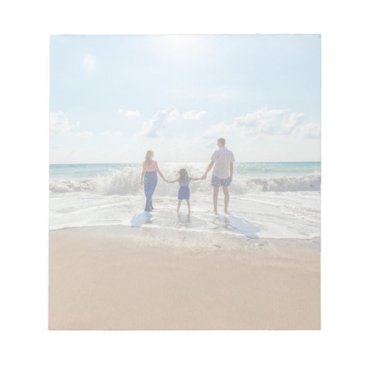 Bloc-note Photo personnalisée (Devant)