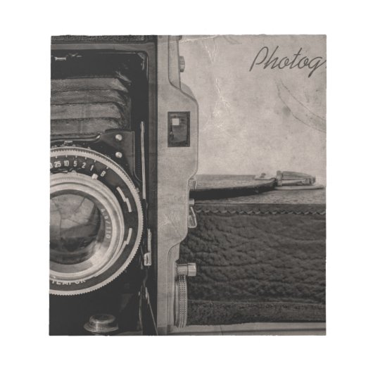 Bloc-note Photographie (Devant)