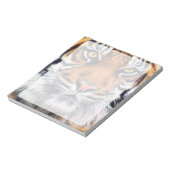 Bloc-note Photographie de Peinture de tigre de Sibérie (Tourné)