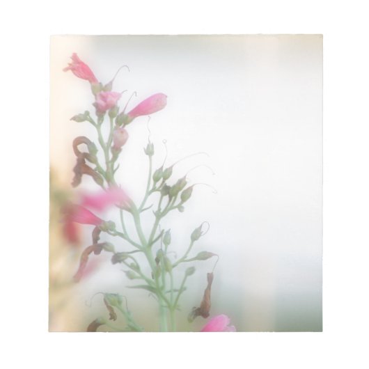 Bloc-note Photographie florale élégante (Devant)