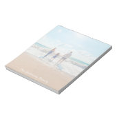 Bloc-note Photos de famille personnalisées vacances d'été (Tourné)