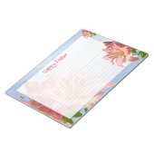 Bloc-note Photos florales Pâques roses Lily joyeuses Pâques (Incliné)