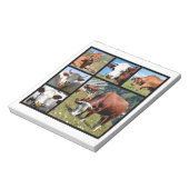 Bloc-note Photos mosaïque de vaches (Tourné)