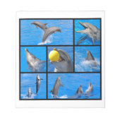 Bloc-note Photos multiples de dauphins (Devant)