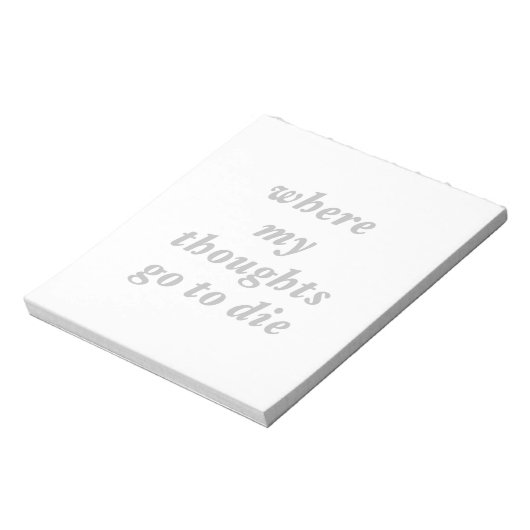 Bloc-note Phrase drôle (Tourné)