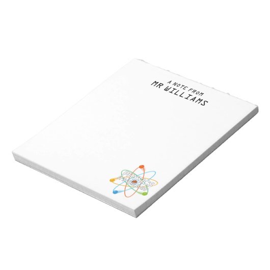 Bloc-note PHYSICS. IT'S THE LAW Science Personalised (Tourné)