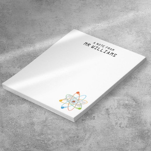 Bloc-note PHYSICS. IT'S THE LAW Science Personalised