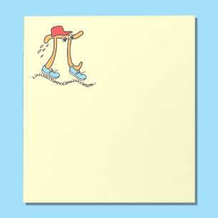 Bloc-note Pi long cours - Notepad en main en maths drôle