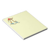 Bloc-note Pi long cours - Notepad en main en maths drôle (Incliné)