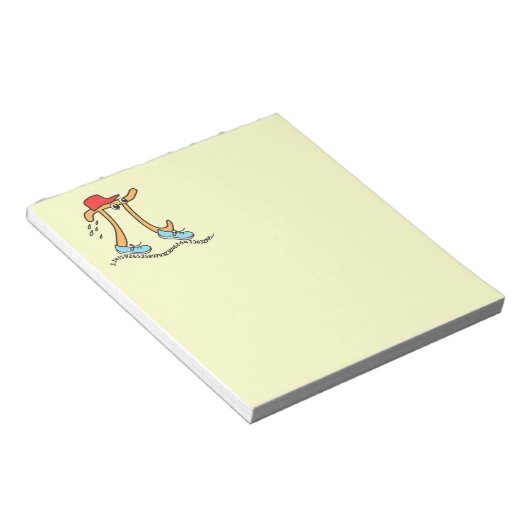 Bloc-note Pi long cours - Notepad en main en maths drôle (Incliné)