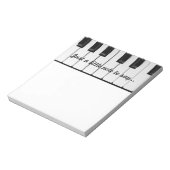 Bloc-note Piano (Tourné)