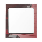 Bloc-note Piano rouge (Devant)