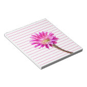 Bloc-note Piazza rose fleur de cactus en fleur (Incliné)