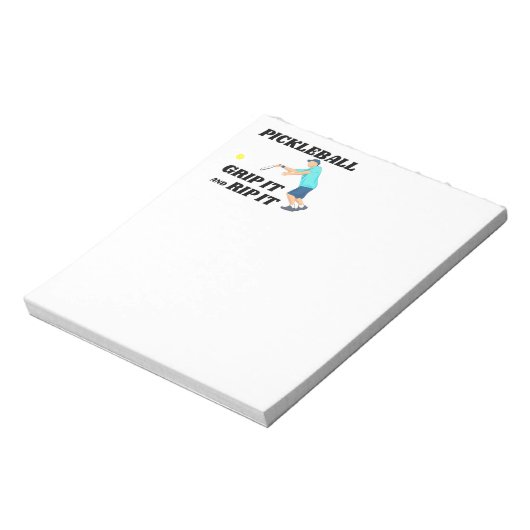 Bloc-note Pickleball Notepad. Notepad amusant pour l'écritur (Tourné)