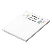 Bloc-note Pickleball Notepad. Pickleball Notepad Drôle. (Tourné)