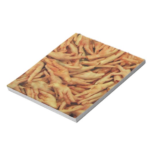 Bloc-note Pieds de poulet cru (Tourné)