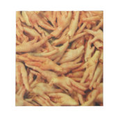 Bloc-note Pieds de poulet cru (Devant)