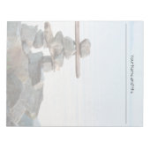 Bloc-note Piège rocheux près de la plage. photo de Hao zhang (Devant)