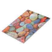 Bloc-note Pierre colorée, galets, rochers (Incliné)