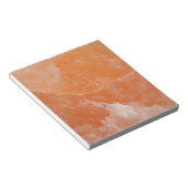 Bloc-note Pierre orange de sel (Incliné)