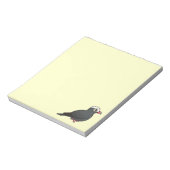 Bloc-note Pigeon à couronne blanche (Tourné)