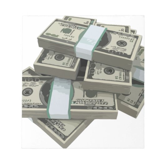 Bloc-note Pile d'argent (Devant)