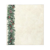 Bloc-note Pine Garland (Devant)