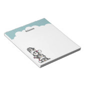 Bloc-note Pingouins de vacances (Incliné)