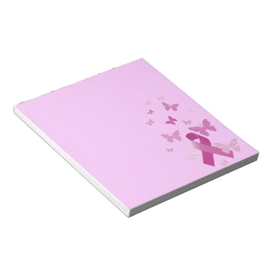 Bloc-note Pink Aware Ribbon (Incliné)