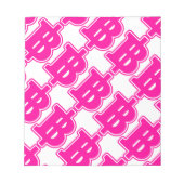 Bloc-note PINK BAHT SIGNER ฿ Thai Devise ฿ (Devant)