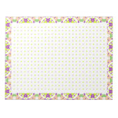 Bloc-note Pink BuJo Dot Grid ADHD Habit Tracker But Planner (Devant)