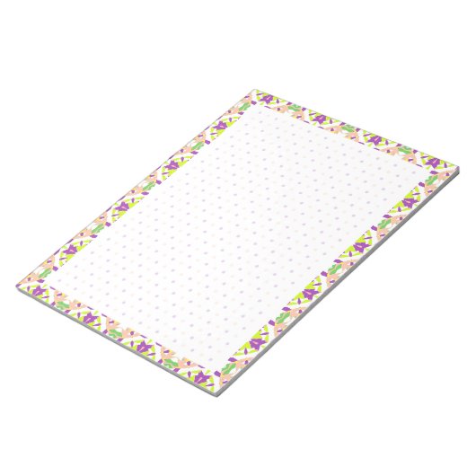 Bloc-note Pink Dot Grid Habit Tracker School Goal Planner (Incliné)