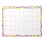 Bloc-note Pink Dot Grid Habit Tracker School Goal Planner (Devant)