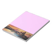 BLOC-NOTE PINK MOUNTAINS LAC ALPINE SUNSET PAYSAGE (Tourné)