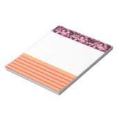 Bloc-note Pink Pebbled Glam petit croquis et pavé de notes (Tourné)