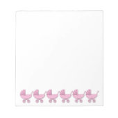 Bloc-note pink polka dots (Devant)