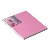 BLOC-NOTE PINK POODLE CHIEN ÉCRIT PAD STATIONNAIRE (Incliné)