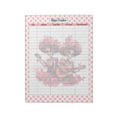 Bloc-note Pink Sugar Sketch Steps Tracker (Tourné)