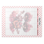 Bloc-note Pink Sugar Sketch Steps Tracker (Devant)