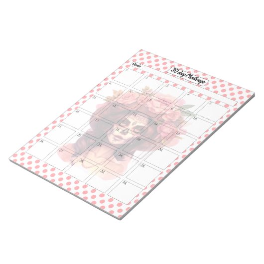 Bloc-note Pink Sugar Skull Tracker (Incliné)