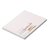 Bloc-note Pink White Lipstick Ivory Nail Polish (Tourné)