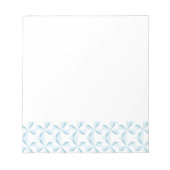 Bloc-note Pinroues bleues Sky (Devant)