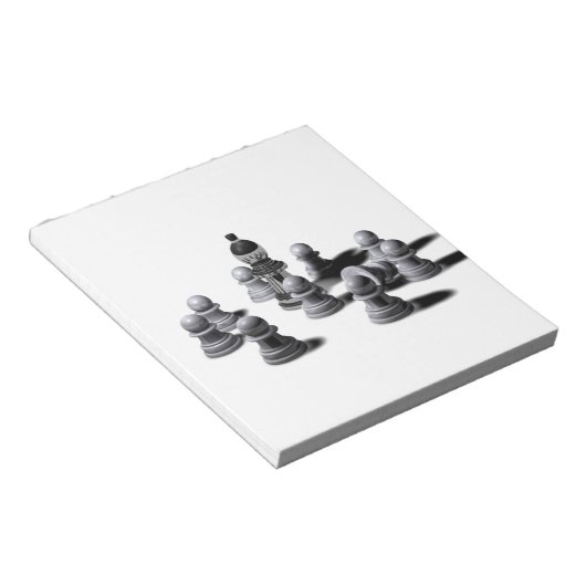 Bloc-note Pions d'échecs (Incliné)