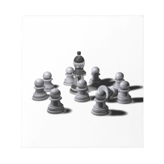 Bloc-note Pions d'échecs (Devant)