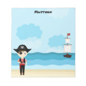 Bloc-note Pirate Boy (Devant)
