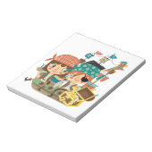 Bloc-note Pirates avec le trésor (Tourné)