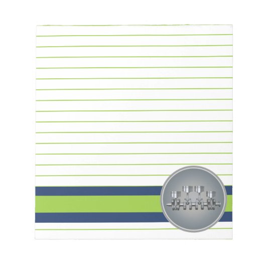 Bloc-note Piston Crankshaft (Devant)